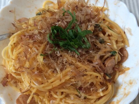 湯がくだけ！お手軽ケチャップマヨパスタ！